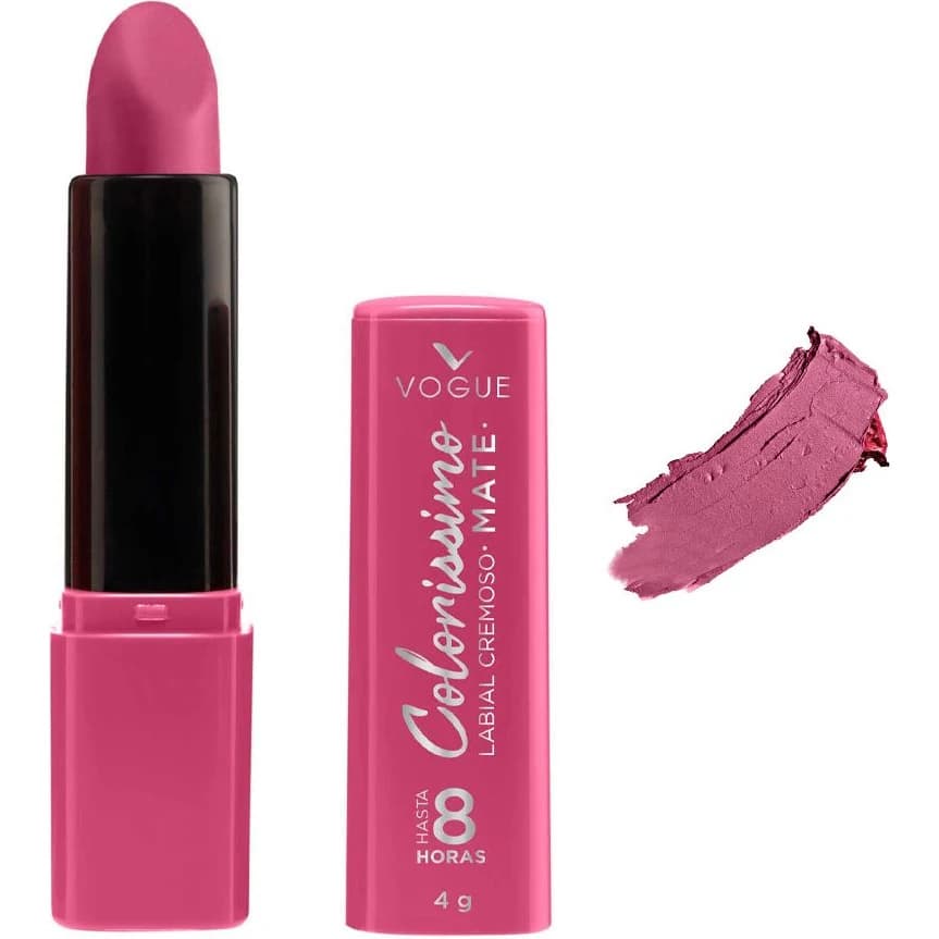 Labial Vogue Colorissimo Mate Rosa Amorosa