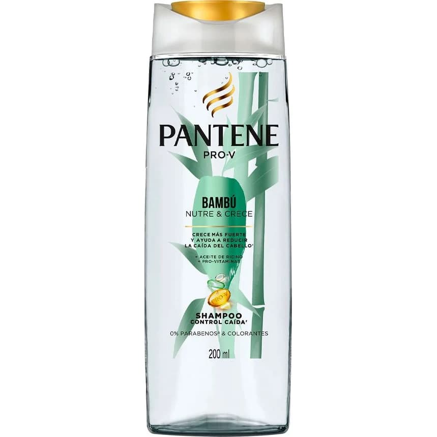 Shampoo Pantene Bambú 200 ml