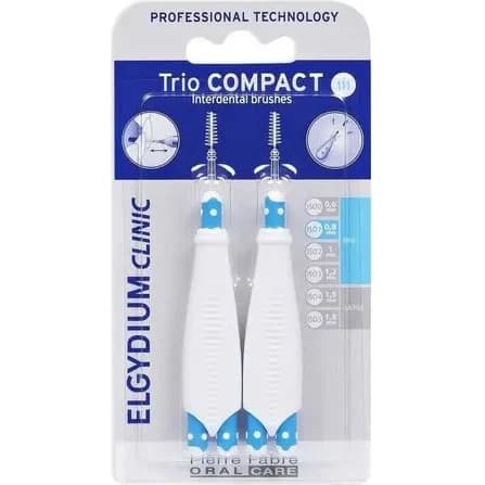 Cepillo Interdental Elgydium Clinic Trio Compact 111 x 2 Unidades