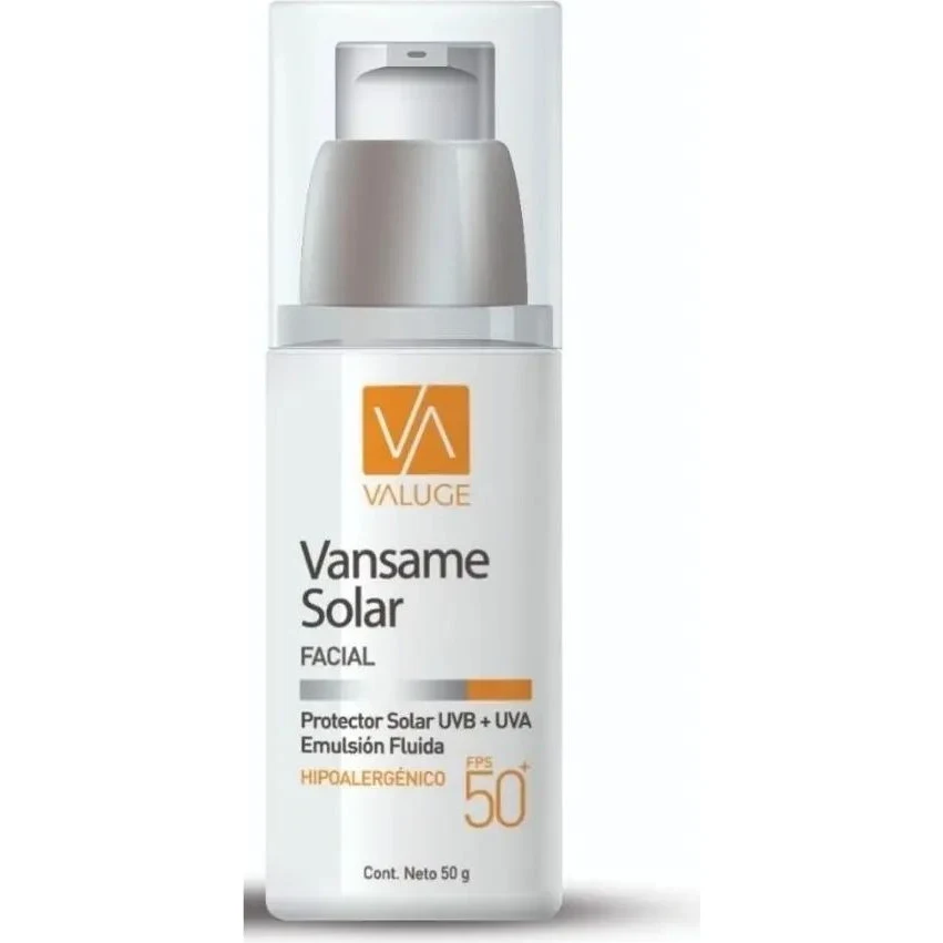 Protector Solar Vansame FPS 50+ Emulsión 50 g