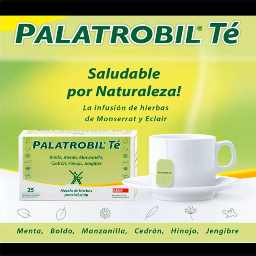 Palatrobil Té en Saquitos x 25