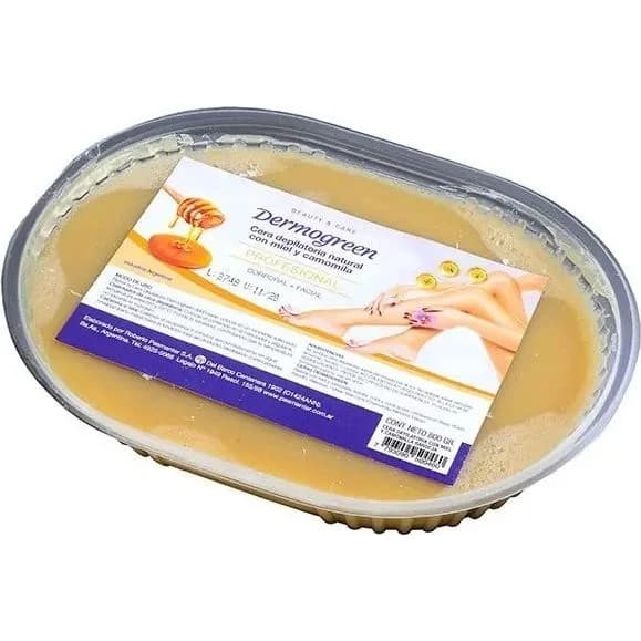 Cera Depilatoria Dermogreen Miel x 800 g