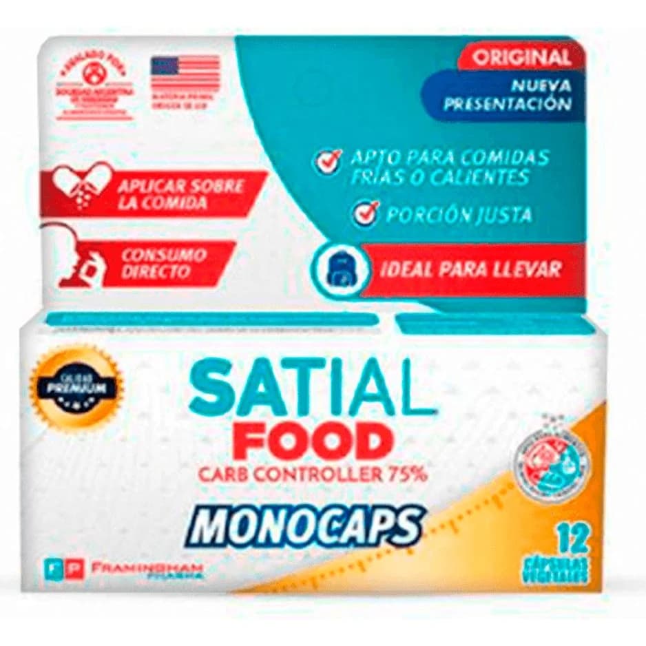 Satial Food Monocaps x 12 Cápsulas