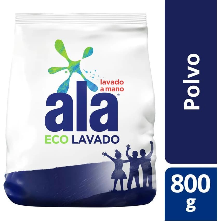 Jabón en Polvo Ala para Lavado a Mano Core 800 g