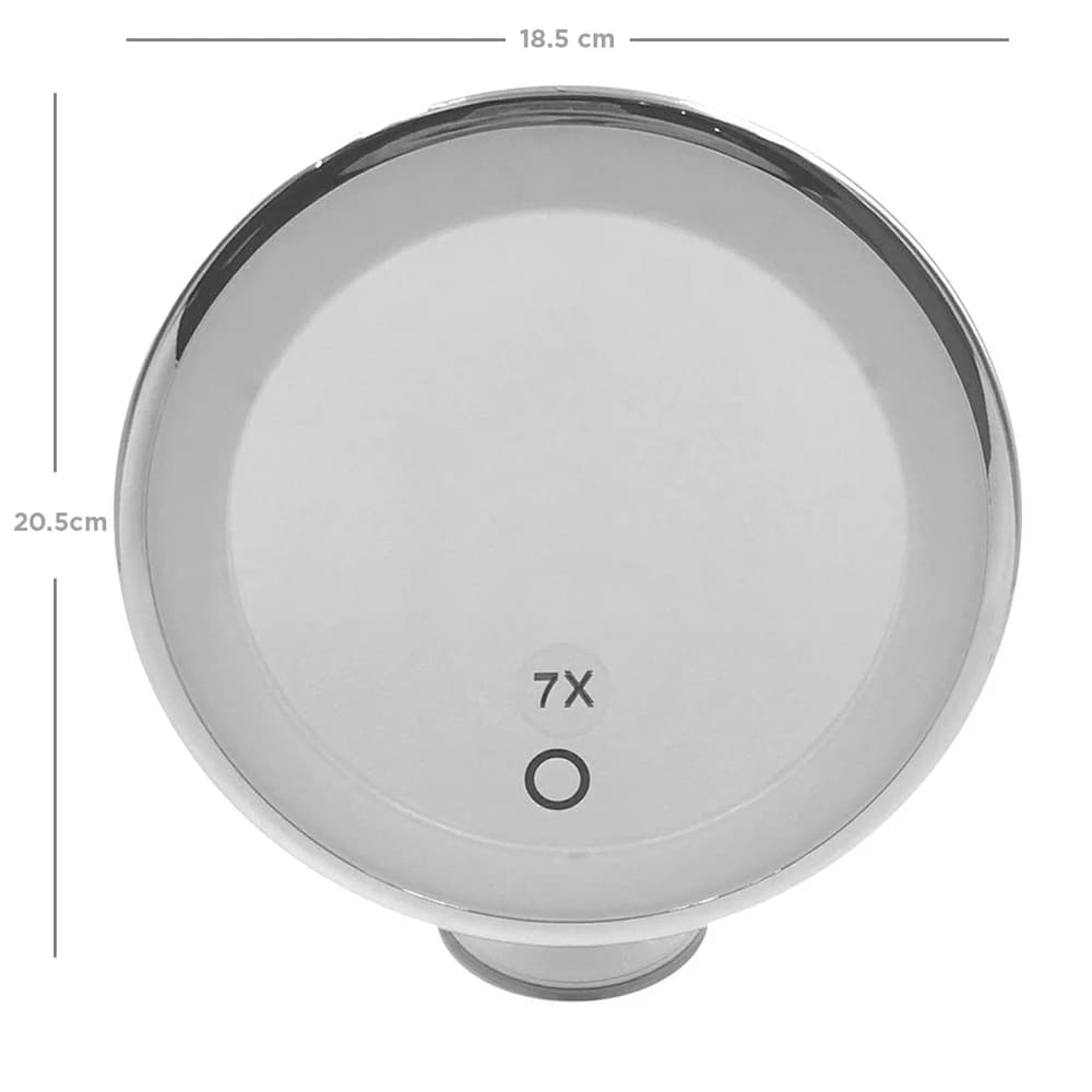 Espejo LED con Ventosa Jessamy Aumento 7x