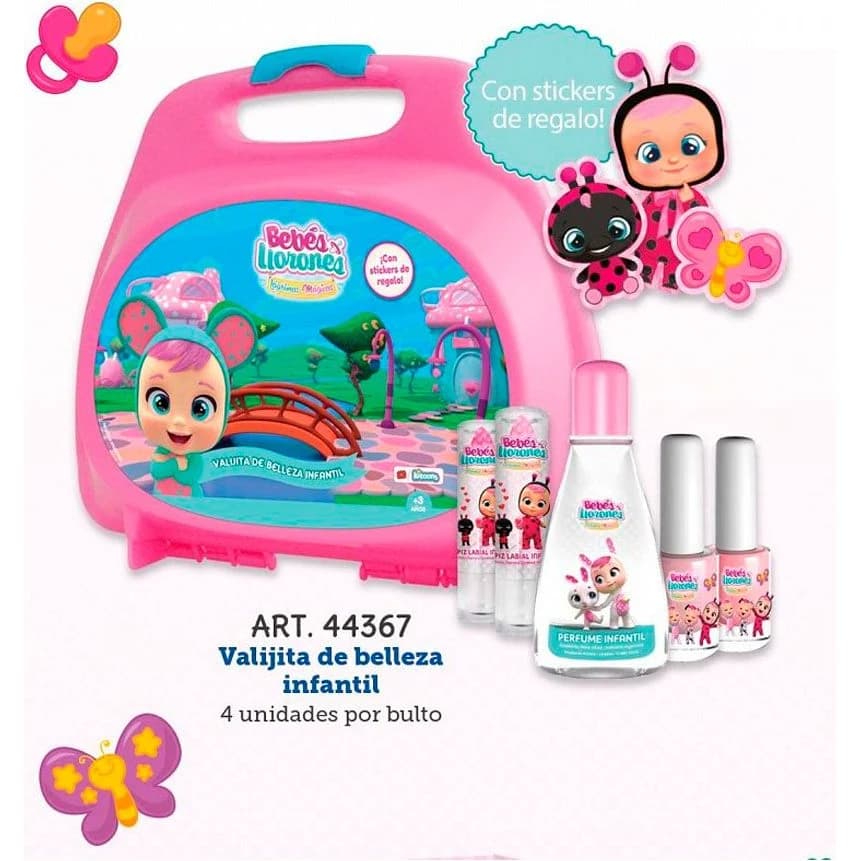 Set Infantil Disney Babies con Perfume, Esmalte y Labial