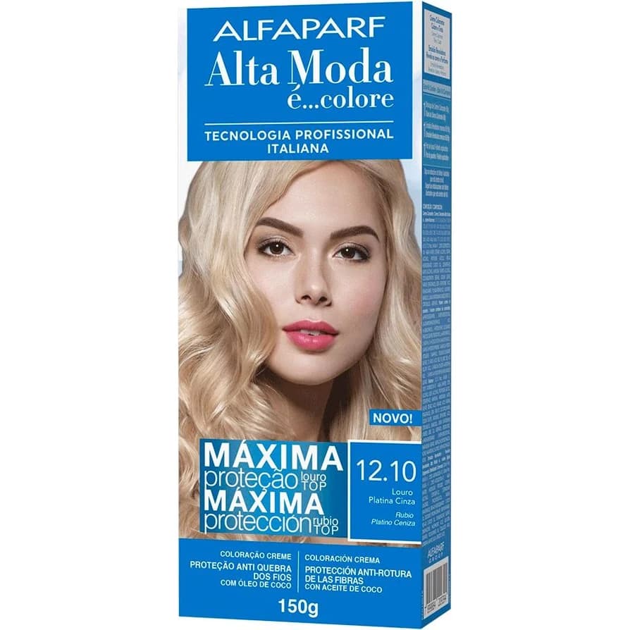 Tintura Capilar Alta Moda Color 12.10 Ceniza