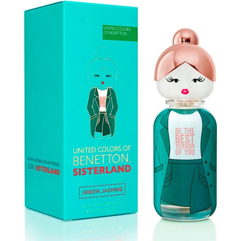 Eau de Toilette Benetton Sisterland Green Jasmine 80 ml