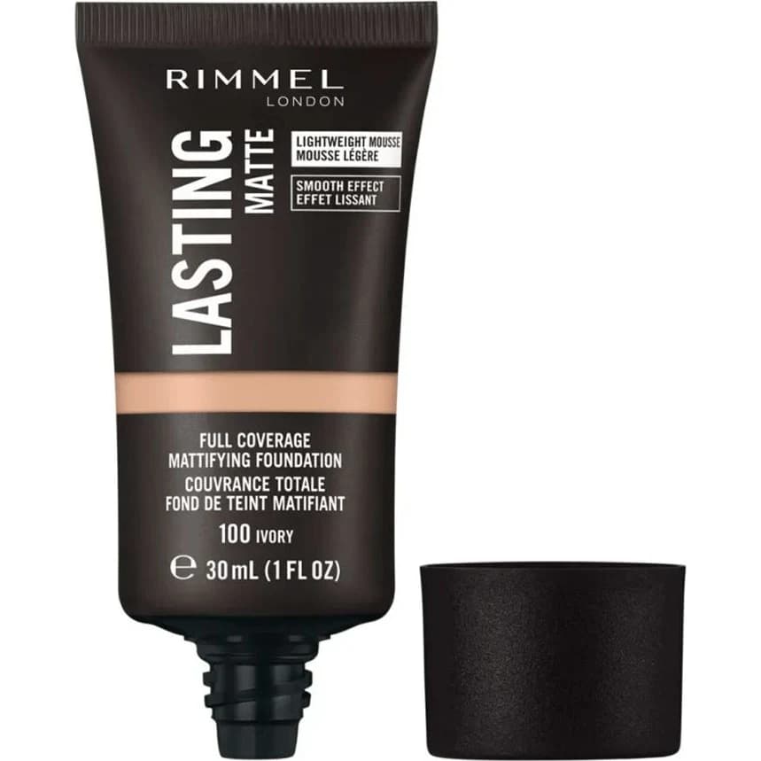 Base de Maquillaje Rimmel Lasting Matte Tono 100