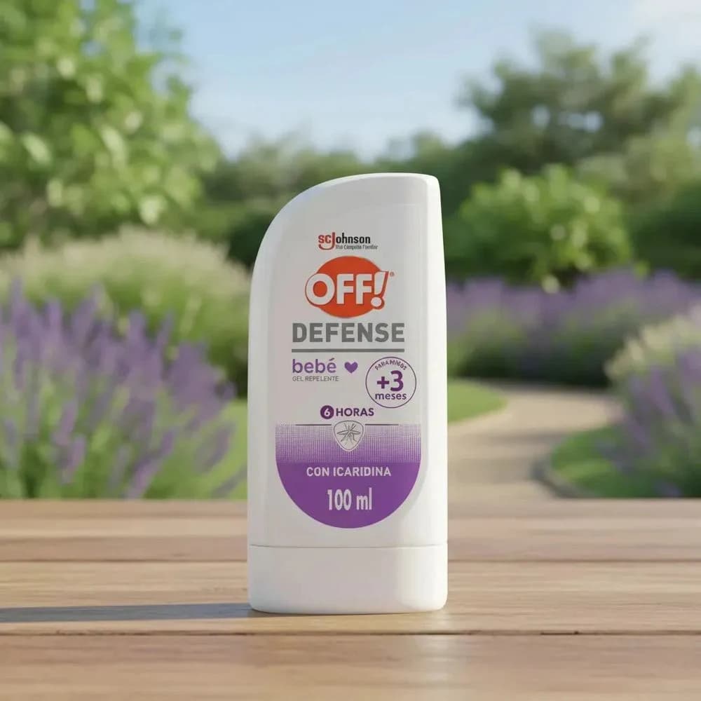 Repelente de Insectos OFF Defense Bebé Gel 100 ml