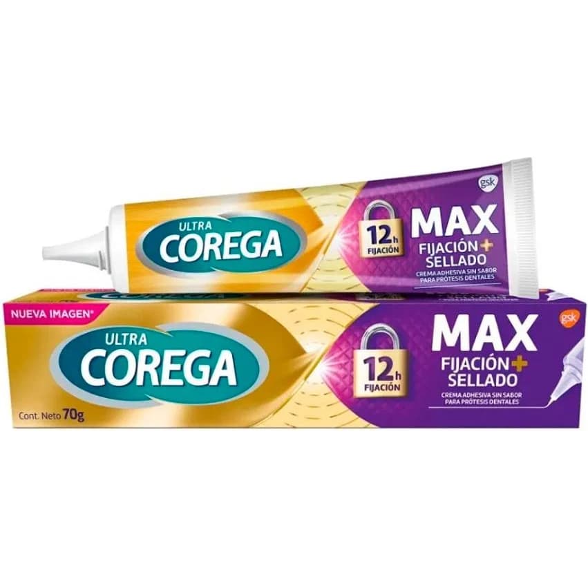 Adhesivo Corega Max Sellado 70 g