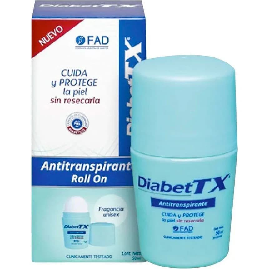 Antitranspirante Roll-On Diabet-Tx 50 ml