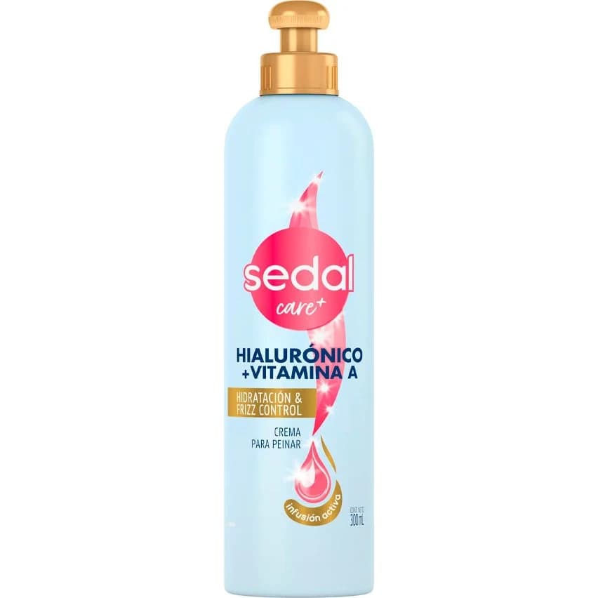 Crema para Peinar Sedal Ácido Hialurónico y Vitamina A 300 ml