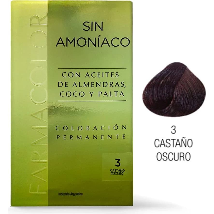 Farmacolor Tintura Capilar Kit 3 Sin Amoníaco