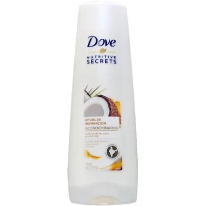 Acondicionador Dove Ritual de Reparación Coco 400 ml