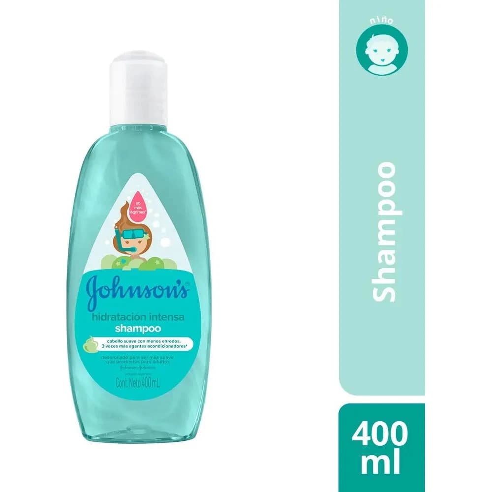 Shampoo Johnson's Baby Hidratación Intensa 400 ml