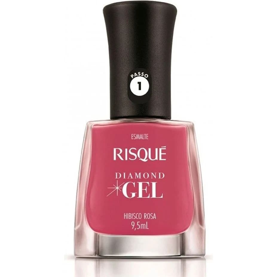 Esmalte de Uñas Risqué Diamond Hibisco Rosa