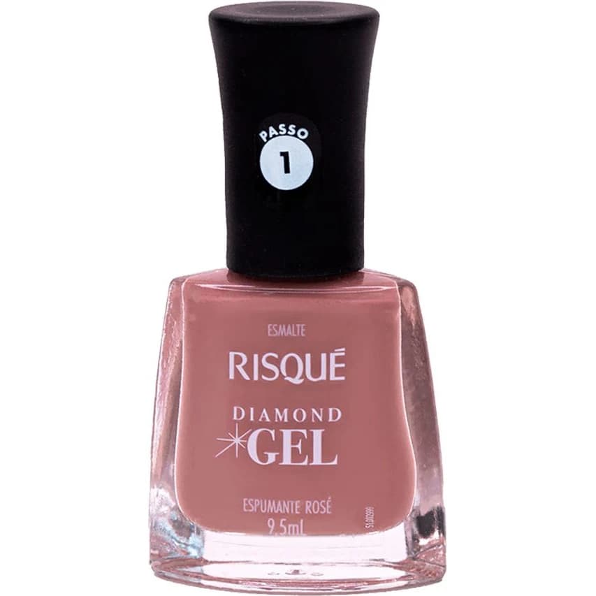Esmalte de Uñas Risqué Diamond Gel Espumante Rosé