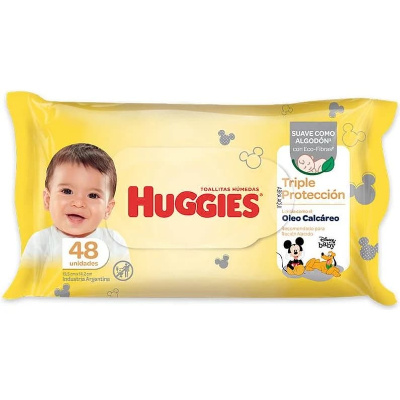 Toallitas Húmedas Huggies Triple Protección x 48