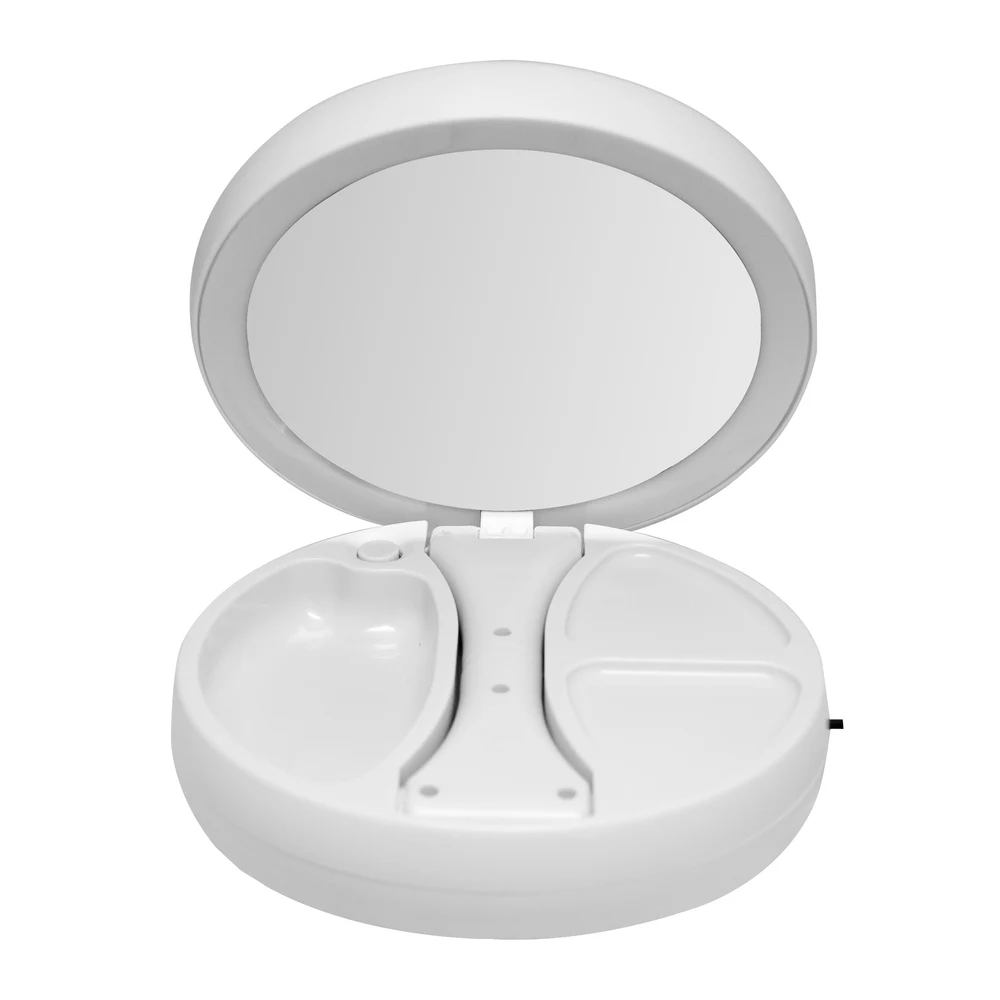 Espejo LED 10X Redondo Plegable Jessamy