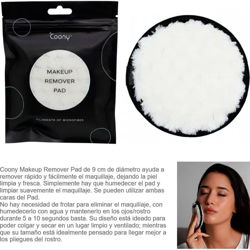 Discos Desmaquillantes Coony Make Up Remover Pads