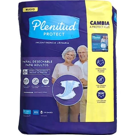 Pañal para Adulto Plenitud Protect Talle XG x 8