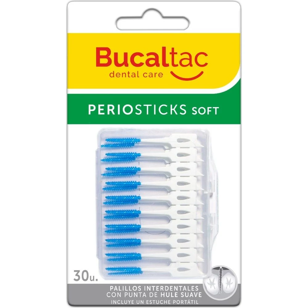 Palillos Dentales Bucal Tac Perio Sticks Interdental x 30
