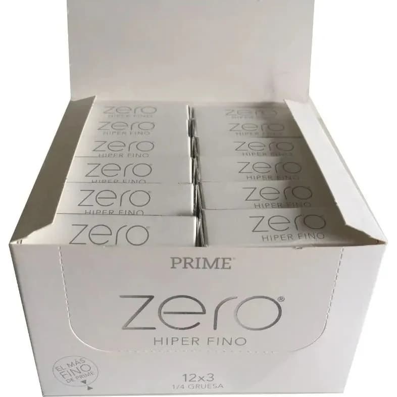 Preservativos Prime Zero Hiperfino - Pack 12x3