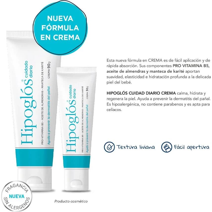 Crema Hipoglós Cuidado Diario 30 g