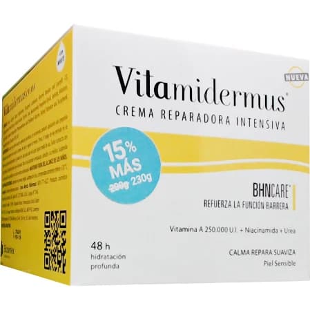 Crema Reparadora Intensiva Vitamidermus 200 g