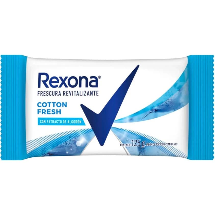 Jabón en Barra Rexona Cotton 125 g