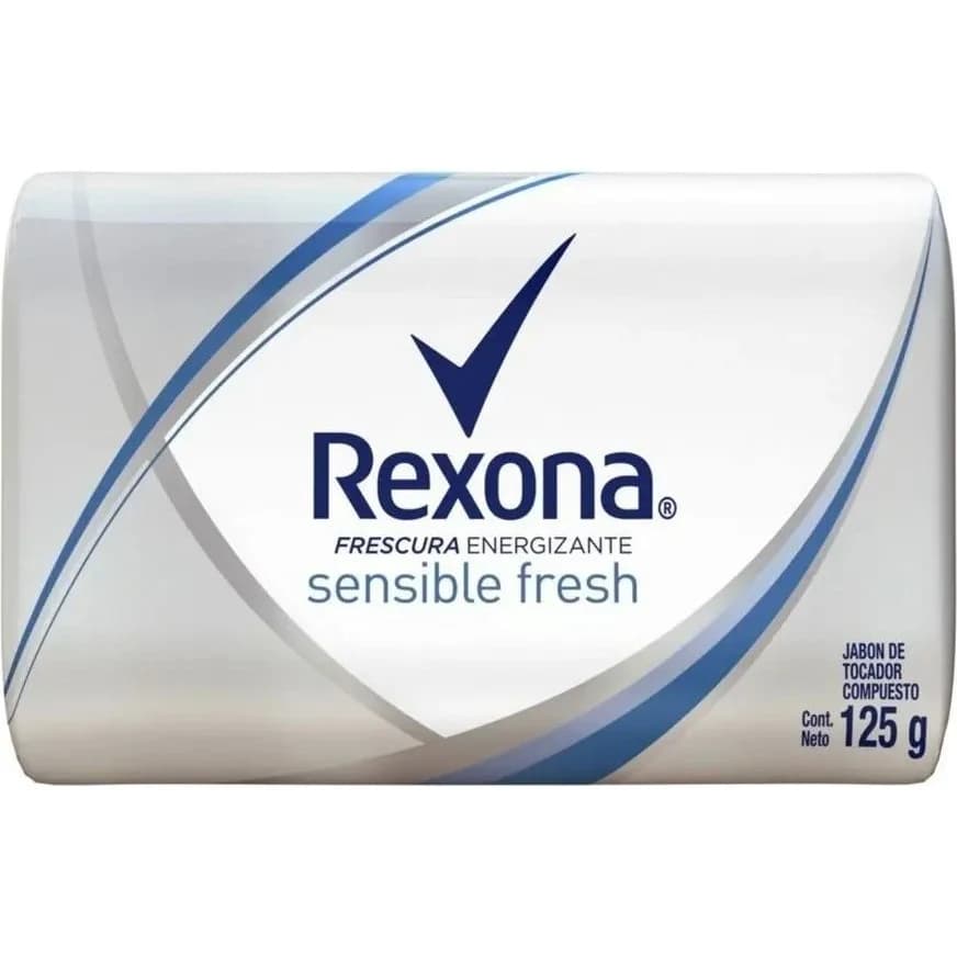 Jabón en Barra Rexona Sensible Fresh 125 g