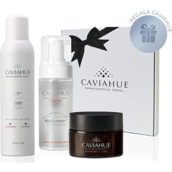 Kit Rutina Facial Hombre Caviahue Neceser