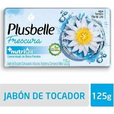Jabón en Barra Plusbelle Frescura 120 g