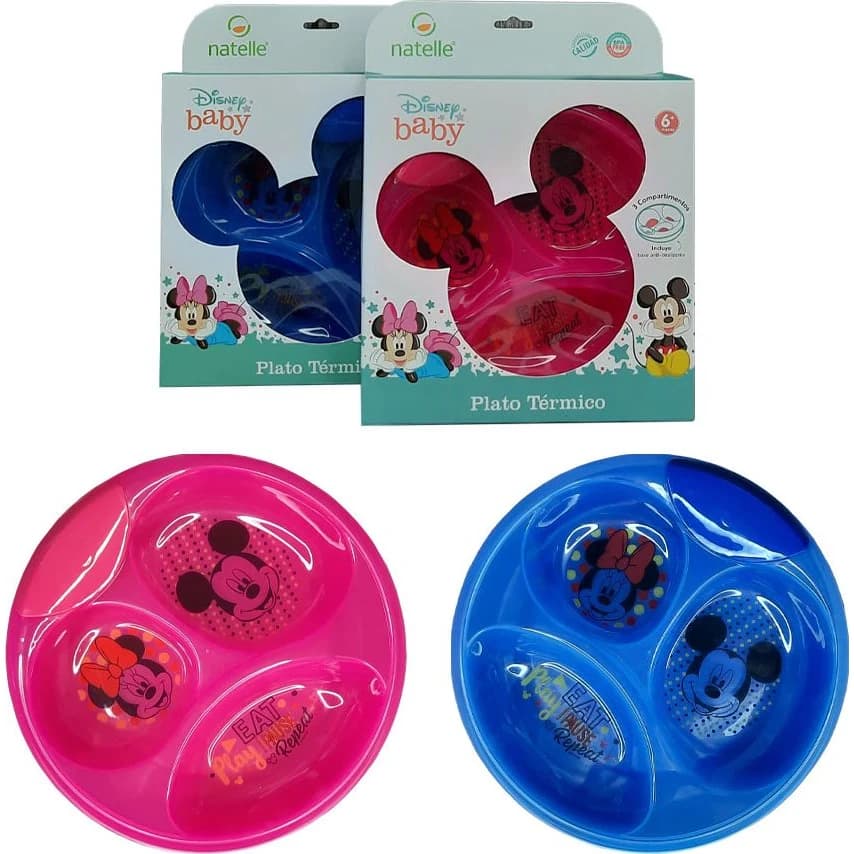 Plato Minnie & Mickey Natelle