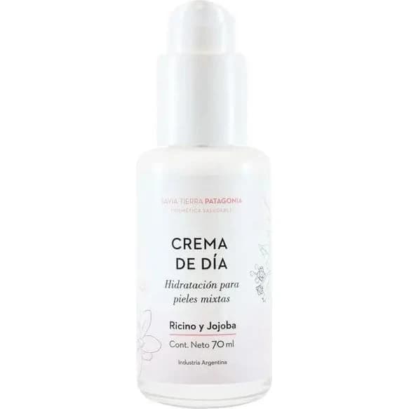 Crema Facial de Día Savia Tierra con Ricino y Jojoba