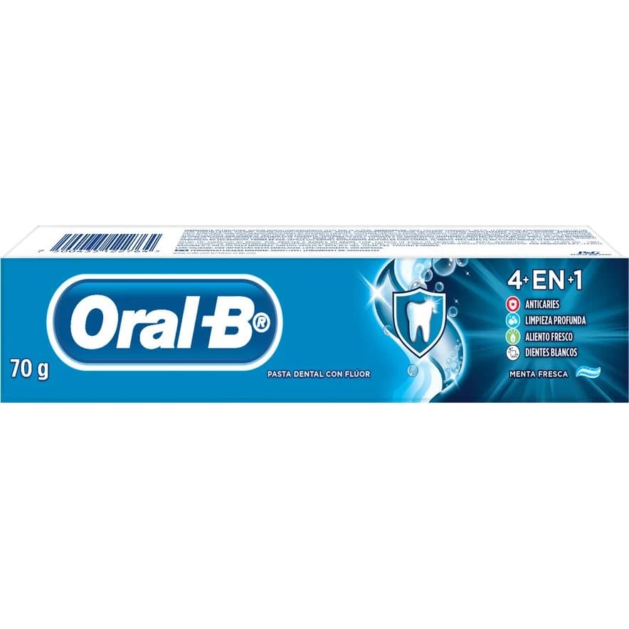 Pasta Dental Oral-B 4 en 1 70g