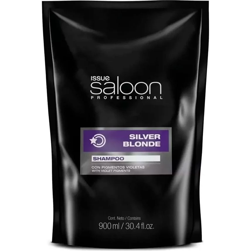 Shampoo Issue Saloon Silver Blonde 900 ml Repuesto