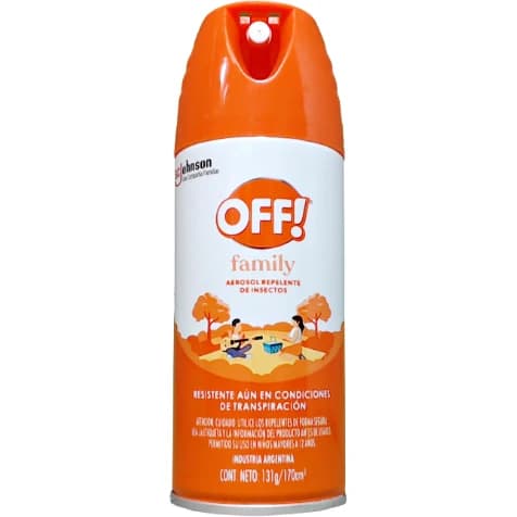 Repelente de Insectos OFF! Aerosol 170 g