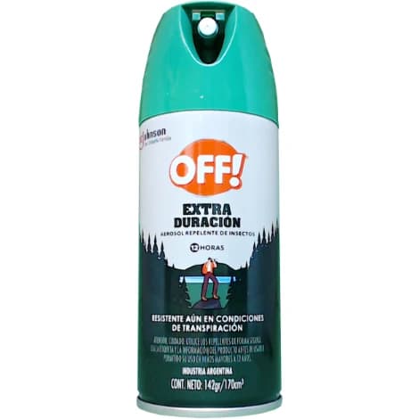 Repelente de Insectos OFF! Extra Duración Aerosol 170 g