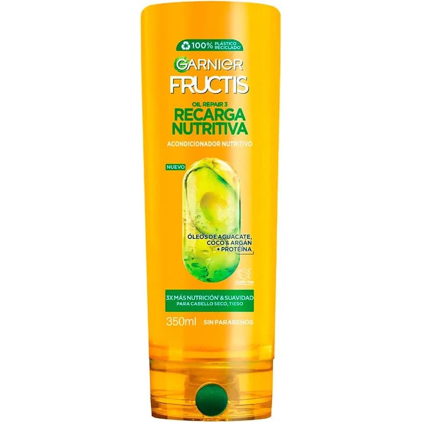 Acondicionador Garnier Fructis Recarga Nutritiva 350 ml
