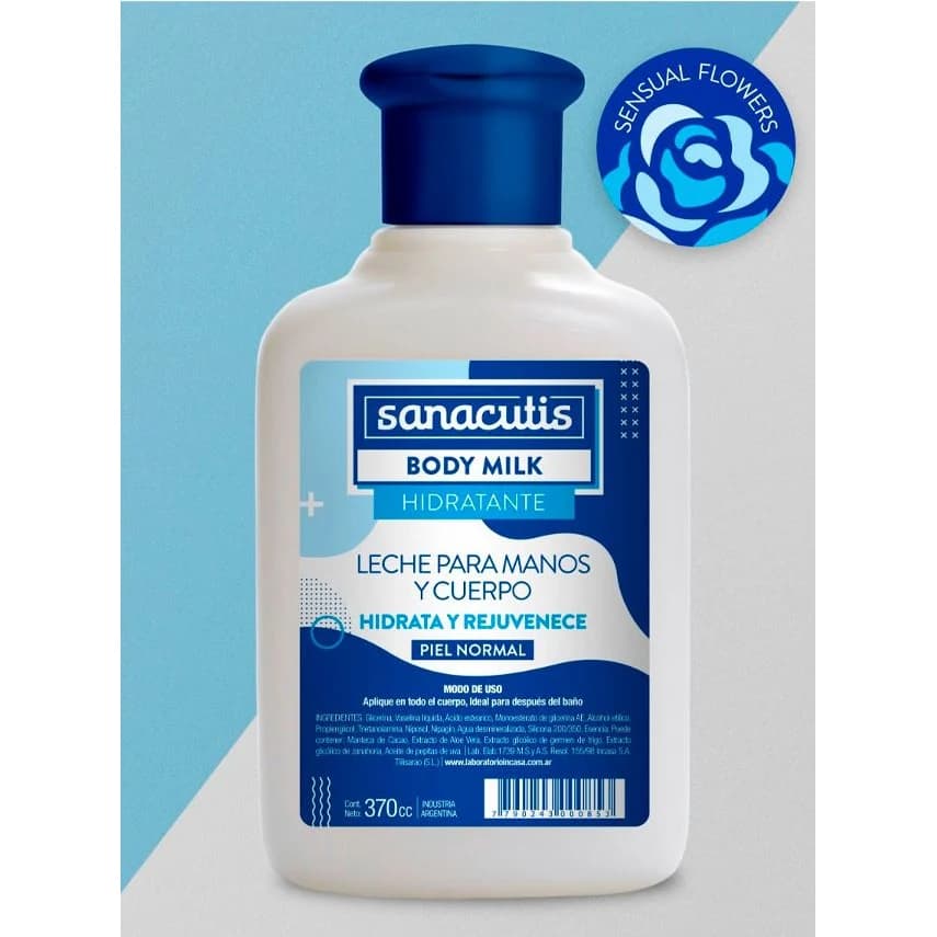 Crema Corporal Sanacutis Body Milk 370 g