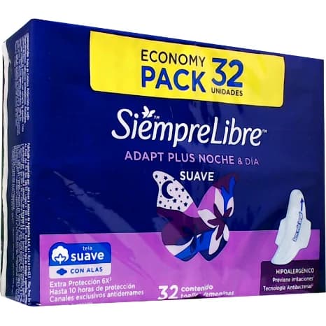 Pañal para Adulto Siempre Libre Plus x32 Unidades