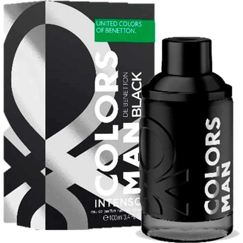 Eau de Parfum Benetton Colors Man Black Intenso 100 ml