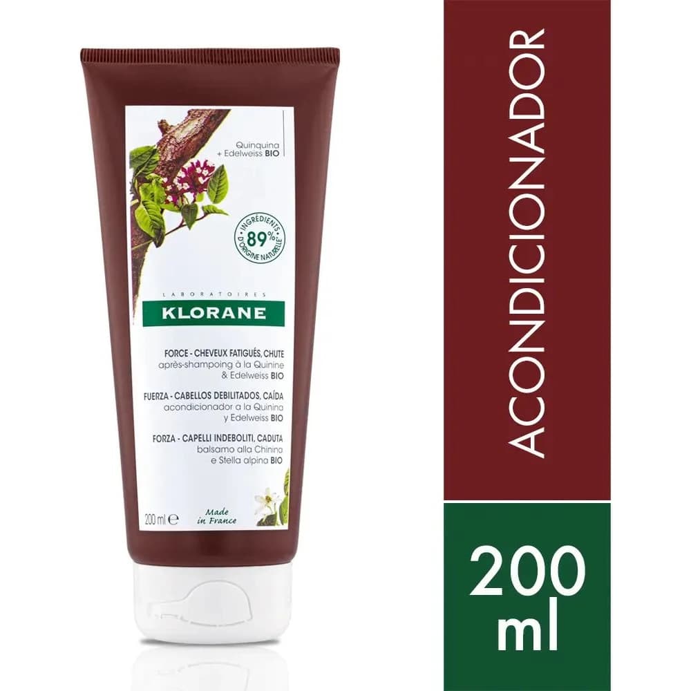 Acondicionador Klorane Quinina Natural 200 ml