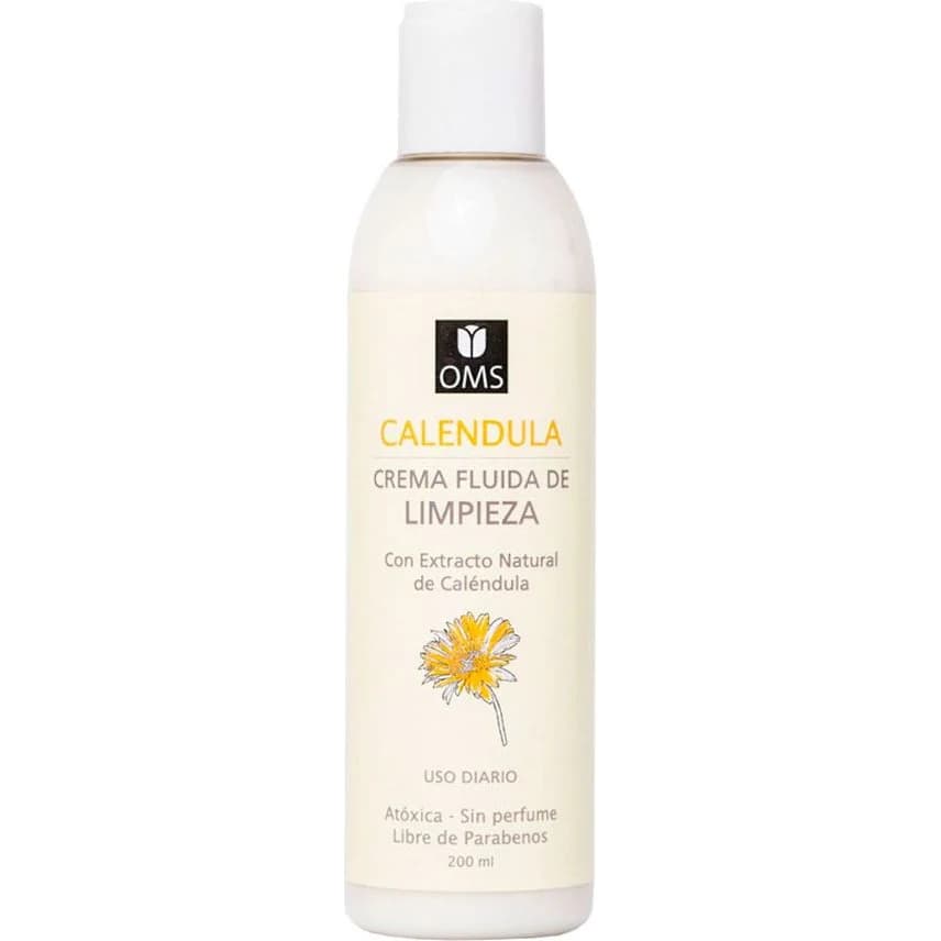 Crema Fluida de Limpieza con Caléndula 200 ml — Oms