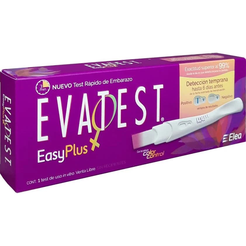 Test de Embarazo Evatest Easy Plus x 1