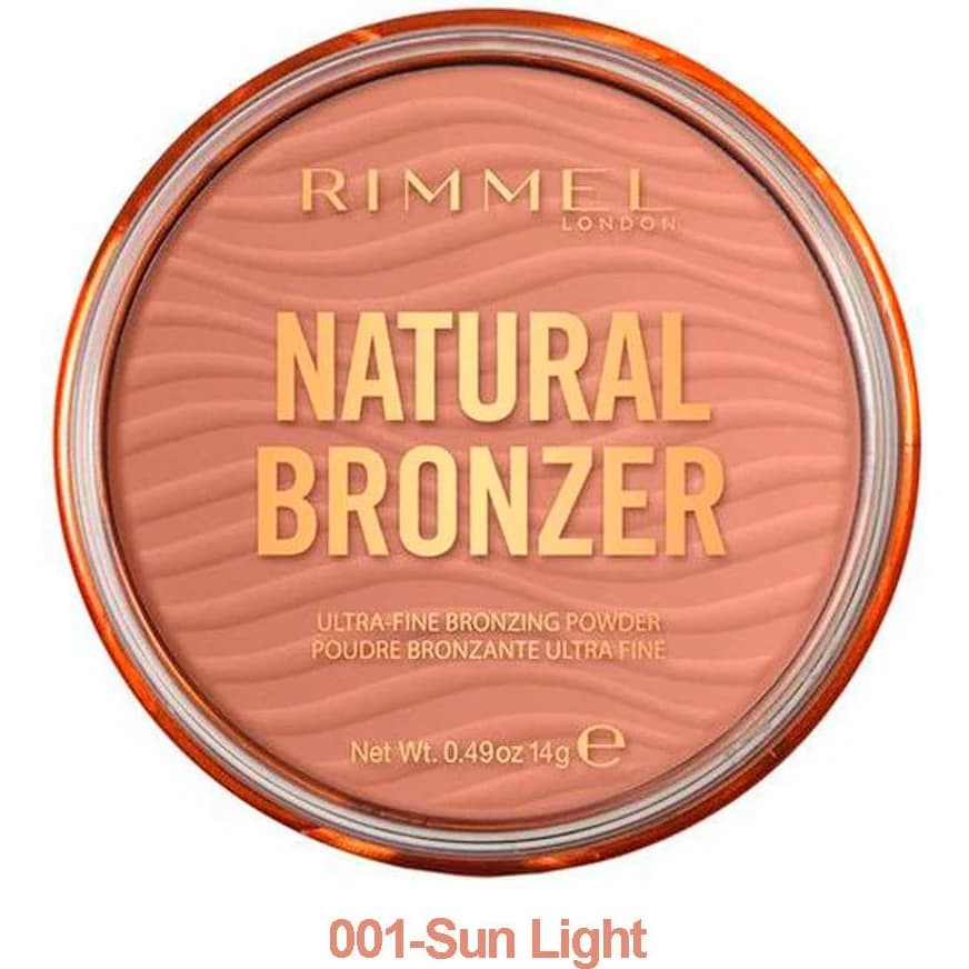 Polvo Bronceador Rimmel Natural Bronzer Tono 001