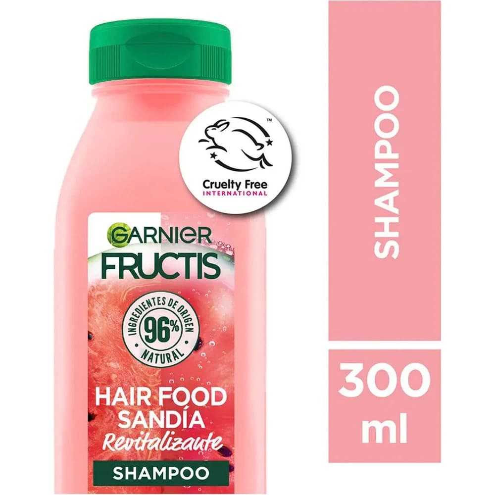 Shampoo Garnier Fructis Hair Food Sandía 300 ml