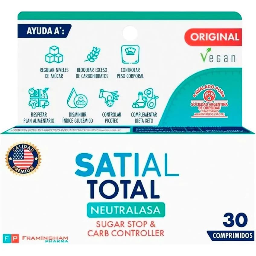 Satial Total Neutro 30 Comprimidos